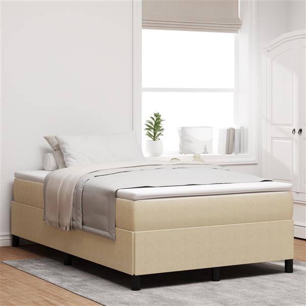 Grote foto vidaxl bedframe 120x190 cm ribfluweel lichtgroen grijs antiek en kunst stoelen en banken