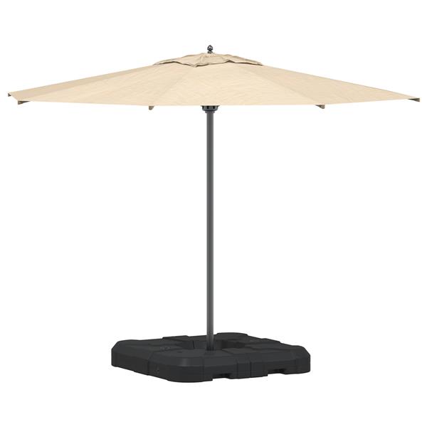 Grote foto vidaxl 2 delige parasolvoetset 110 kg zand of 70 kg water tuin en terras overige tuin en terras