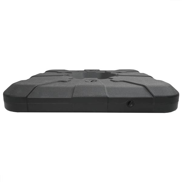 Grote foto vidaxl 2 delige parasolvoetset 110 kg zand of 70 kg water tuin en terras overige tuin en terras