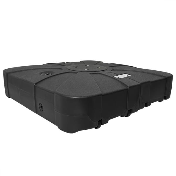 Grote foto vidaxl 2 delige parasolvoetset cantilever 150 kg zand of 113 kg water tuin en terras overige tuin en terras