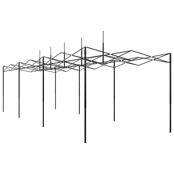 Grote foto vidaxl serre met pop up frame groen 870x290x315 cm staal tuin en terras overige tuin en terras