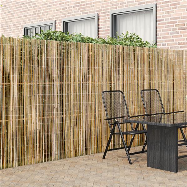 Grote foto vidaxl tuinscherm 300x180 cm bamboe tuin en terras hekken en schuttingen