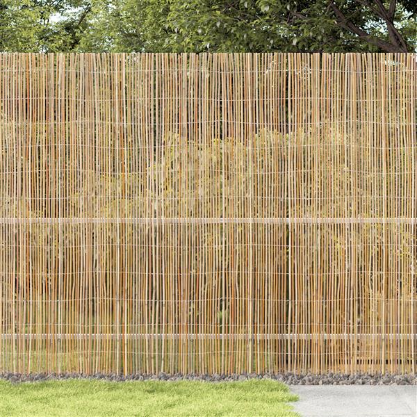 Grote foto vidaxl tuinscherm 300x180 cm bamboe tuin en terras hekken en schuttingen