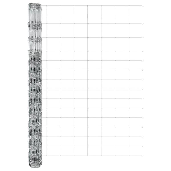 Grote foto vidaxl veldfence 1.6x25 m gegalvaniseerd staal tuin en terras hekken en schuttingen