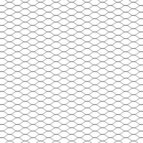Grote foto vidaxl hexagon hek grijs 1 2x50 m staal tuin en terras hekken en schuttingen