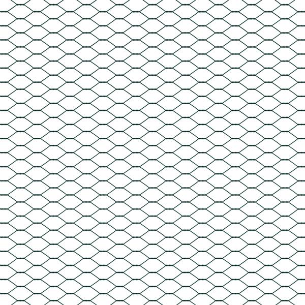 Grote foto vidaxl hexagon fence groen 1 4x50 m staal tuin en terras hekken en schuttingen