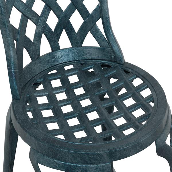 Grote foto vidaxl tuinstoelen 2 st gietaluminium groen tuin en terras tuinmeubelen