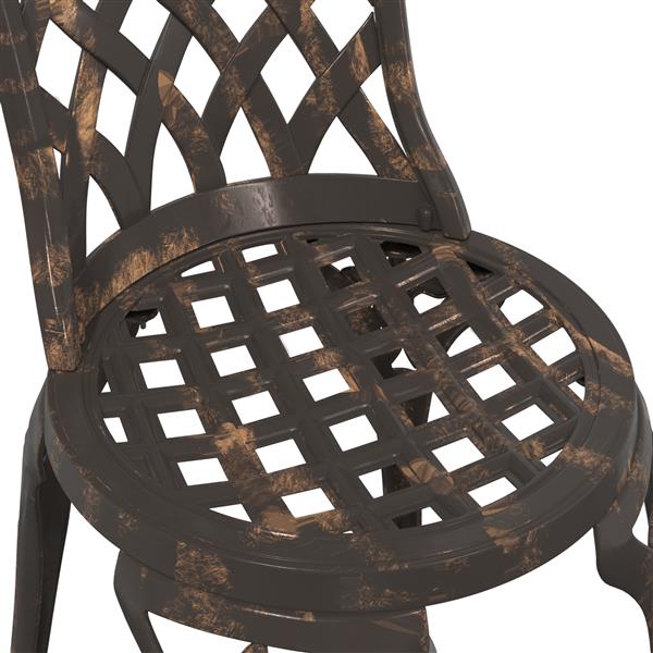 Grote foto vidaxl tuinstoelen 2 st gietaluminium bronskleurig tuin en terras tuinmeubelen