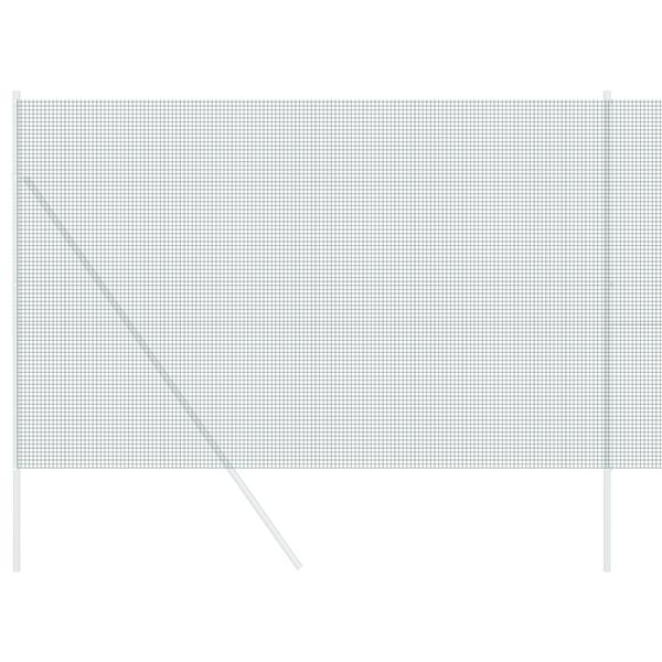 Grote foto vidaxl gelast draadhekje groen 1 5 x 25 m staal tuin en terras hekken en schuttingen