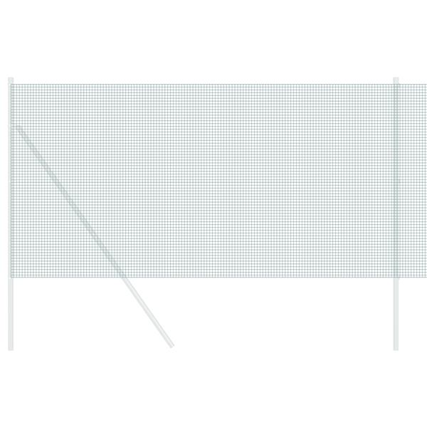 Grote foto vidaxl gelast draadhek groen 1 4 x 10 m staal tuin en terras hekken en schuttingen