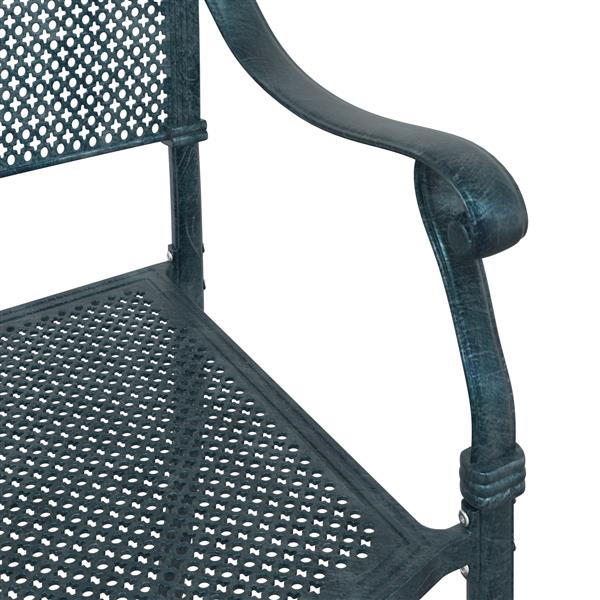 Grote foto vidaxl tuinstoelen 2 st gietaluminium groen tuin en terras tuinmeubelen