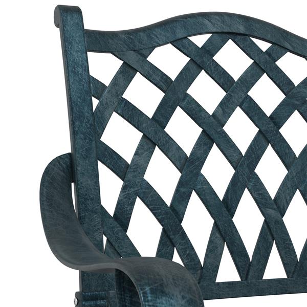 Grote foto vidaxl tuinstoelen 2 st gietaluminium groen tuin en terras tuinmeubelen