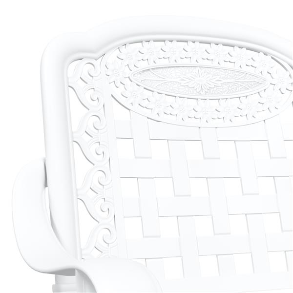 Grote foto vidaxl tuinstoelen 2 st gietaluminium wit tuin en terras tuinmeubelen