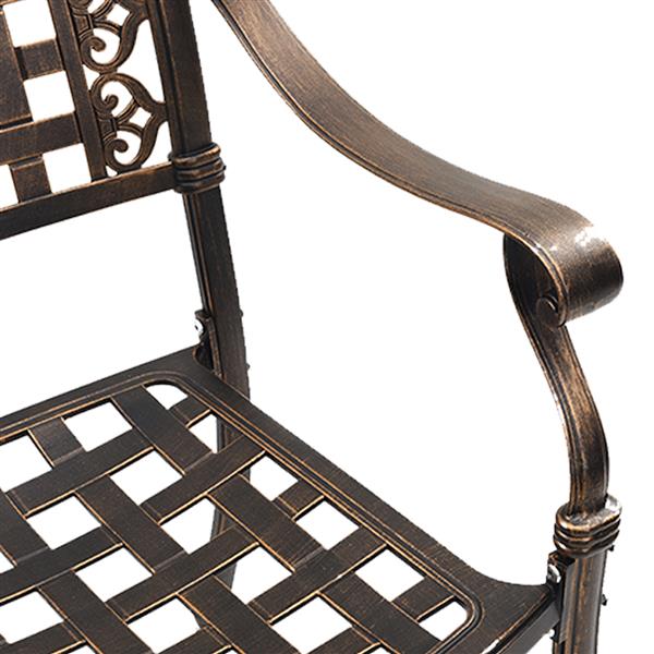 Grote foto vidaxl tuinstoelen 2 st gietaluminium bronskleurig tuin en terras tuinmeubelen