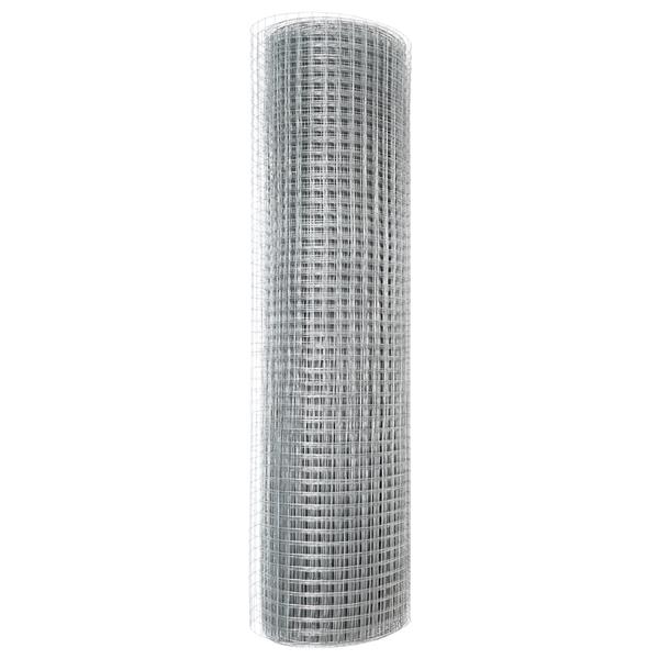 Grote foto vidaxl gelaste draadhek 0 6x10 m gegalvaniseerd staal tuin en terras hekken en schuttingen