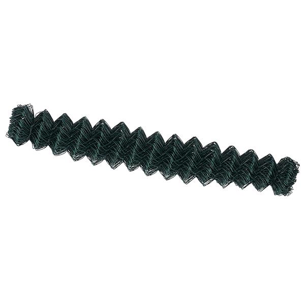 Grote foto vidaxl kettinglink fence groen 1.6x25 m staal tuin en terras hekken en schuttingen