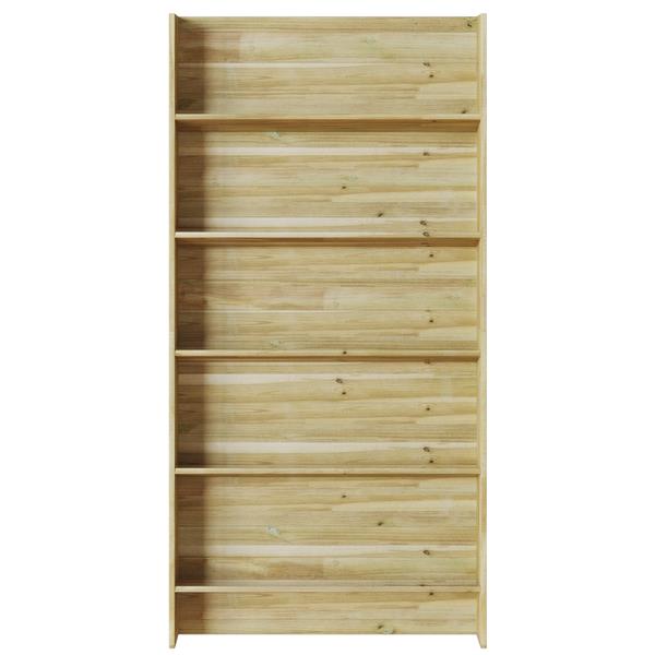 Grote foto vidaxl tuinplantenstandaard 5 laags 90x15x180 cm ge mpregneerd vurenhout tuin en terras overige tuin en terras