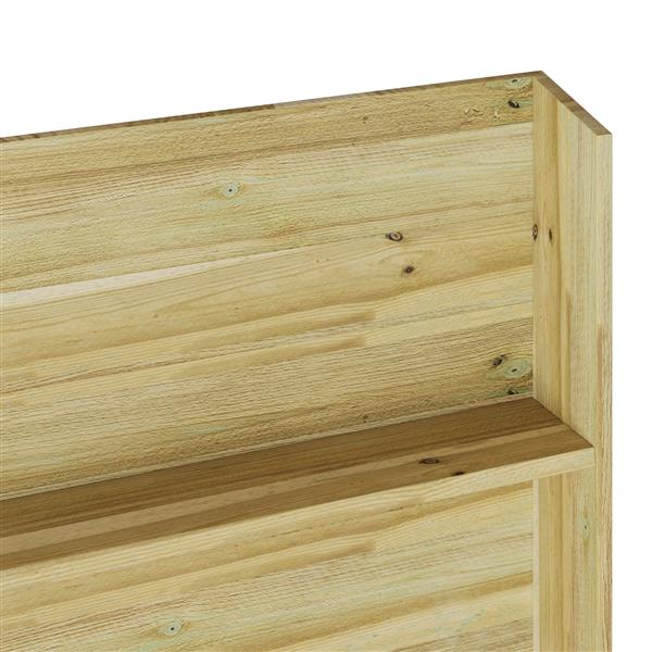 Grote foto vidaxl tuinplantenstandaard 5 laags 90x15x180 cm ge mpregneerd vurenhout tuin en terras overige tuin en terras