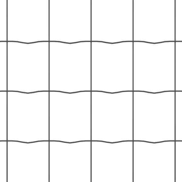Grote foto vidaxl euro schutting grijs 0 6 x 25 m staal tuin en terras hekken en schuttingen