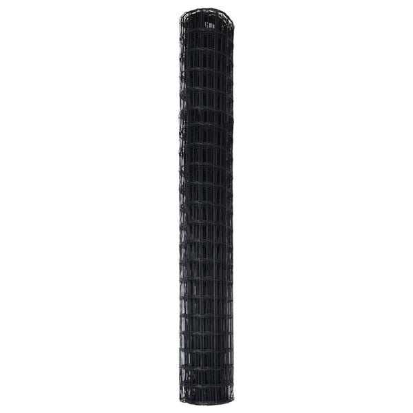 Grote foto vidaxl euro afscheiding grijs 1 6 x 10 m staal tuin en terras hekken en schuttingen
