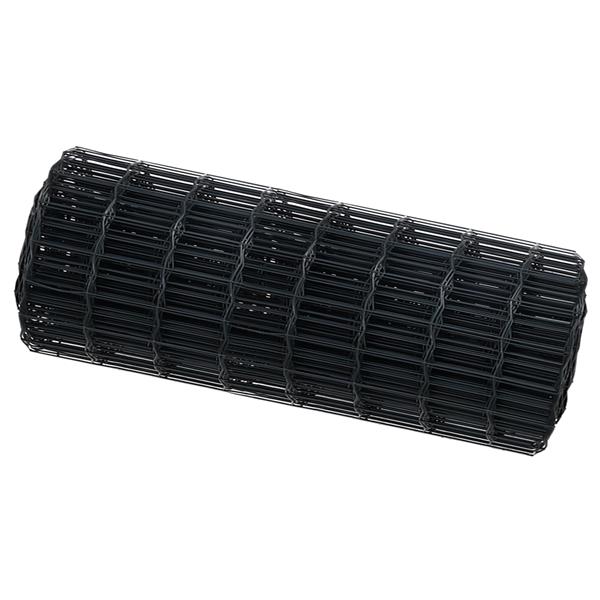 Grote foto vidaxl euro omheining grijs 0 6x25 m staald tuin en terras hekken en schuttingen