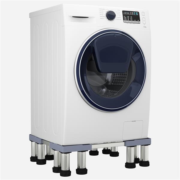 Grote foto vidaxl wasmachinebasis verstelbaar 300 kg witgoed en apparatuur wasmachines