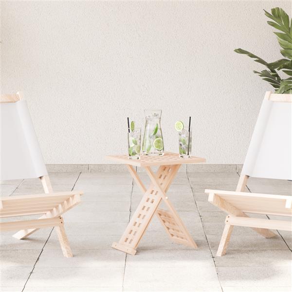 Grote foto vidaxl salontafel inklapbaar 33x33x40 5 cm massief walnotenhout huis en inrichting eettafels