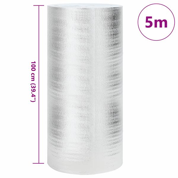 Grote foto vidaxl warmtereflector voor radiator 1x5 m doe het zelf en verbouw sanitair