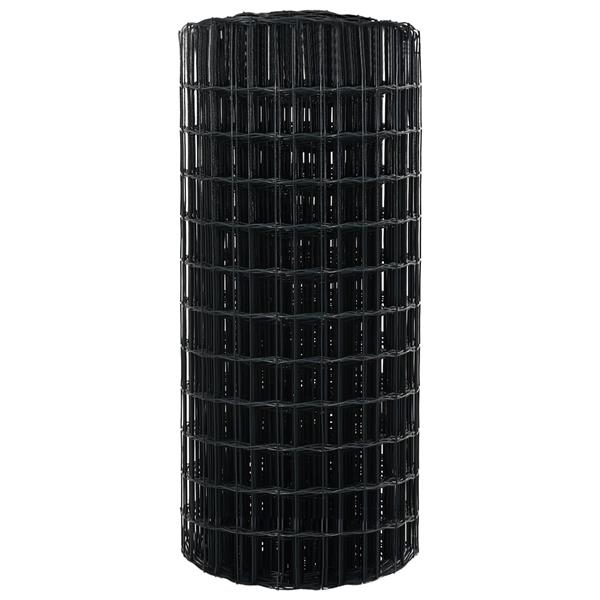 Grote foto vidaxl euro omheining grijs 0 6x10 m staal tuin en terras hekken en schuttingen