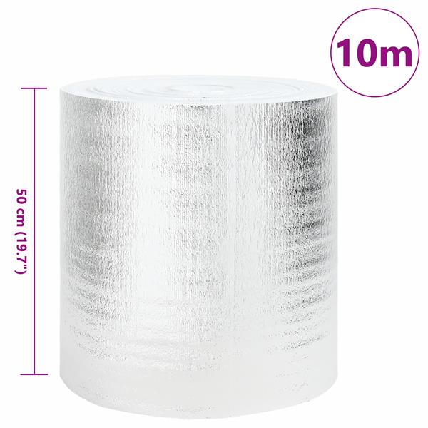 Grote foto vidaxl warmtereflector voor radiator 0 5x10 m doe het zelf en verbouw sanitair