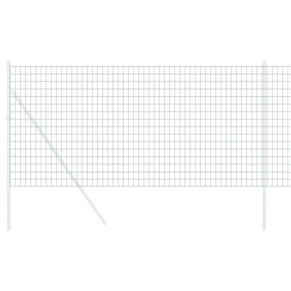 Grote foto vidaxl euro hek groen 1x10 m staal tuin en terras hekken en schuttingen