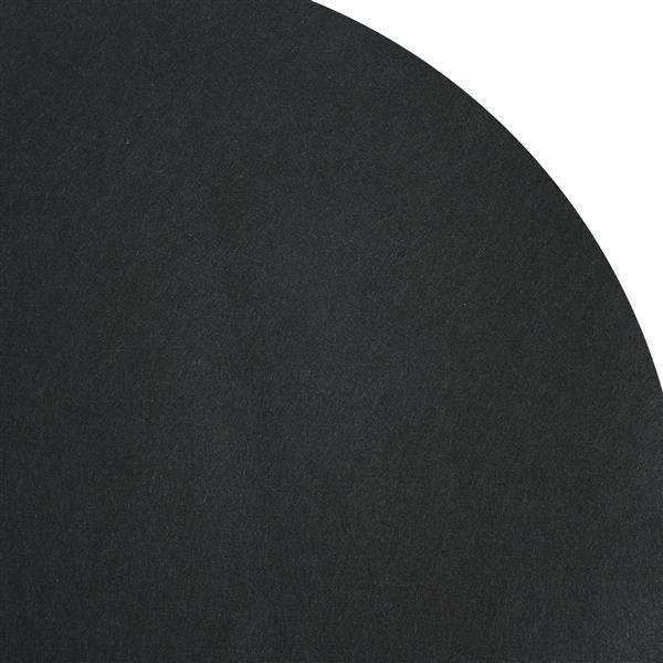 Grote foto vidaxl ronde zwembadcover zwart polyethyleen 550 cm waterdicht tuin en terras zwembaden toebehoren