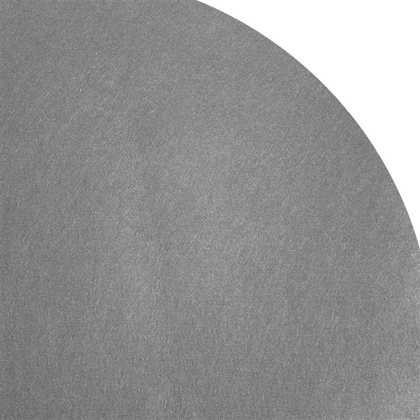Grote foto vidaxl ronde zwembadhoes lichtgrijs polyethyleen 610 cm tuin en terras zwembaden toebehoren