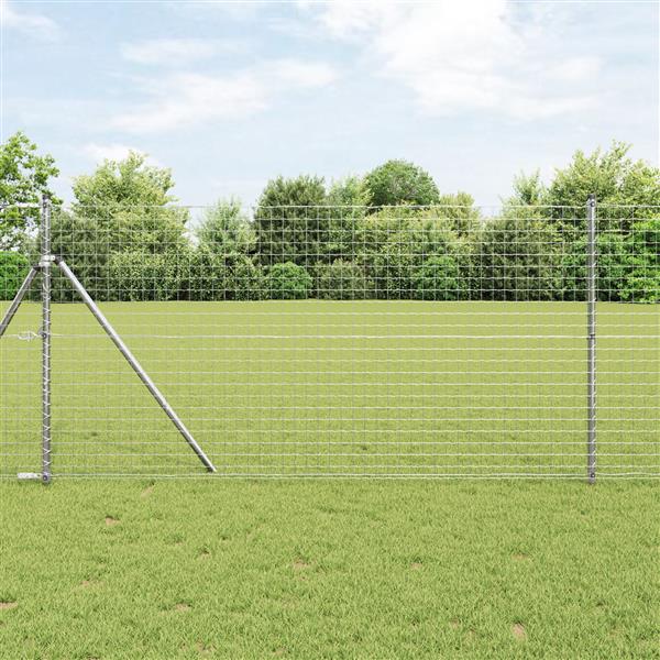 Grote foto vidaxl heipalen 13 stuks 32 mm 170 cm gegalvaniseerd staal tuin en terras overige tuin en terras