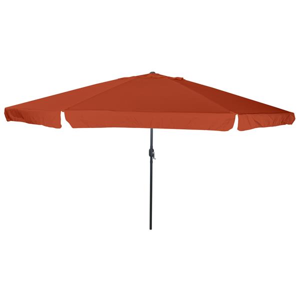 Grote foto vidaxl parasol 395x245 cm terracottakleurig tuin en terras overige tuin en terras