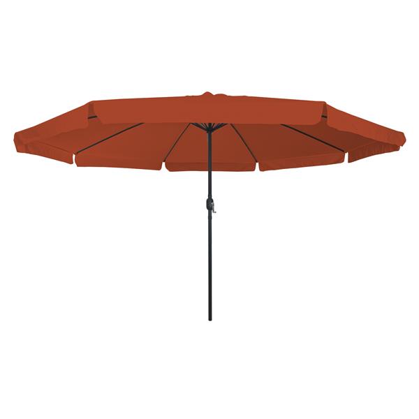 Grote foto vidaxl parasol 395x245 cm terracottakleurig tuin en terras overige tuin en terras