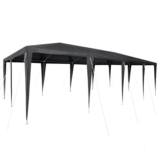 Grote foto vidaxl feesttent in de kleur anthraciet 8x4 m van pe tuin en terras overige tuin en terras