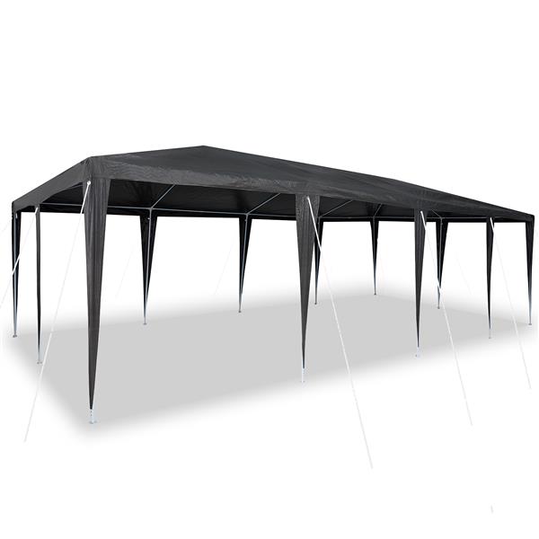 Grote foto vidaxl feesttent in de kleur anthraciet 8x4 m van pe tuin en terras overige tuin en terras