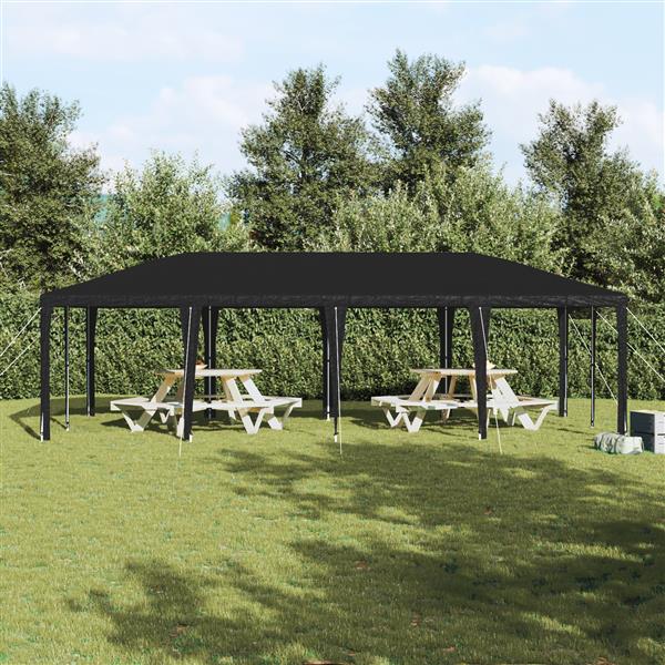 Grote foto vidaxl feesttent in de kleur anthraciet 8x4 m van pe tuin en terras overige tuin en terras