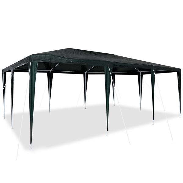 Grote foto vidaxl partytent groen 6x4 m pe tuin en terras overige tuin en terras