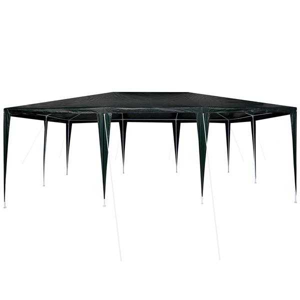 Grote foto vidaxl partytent groen 6x4 m pe tuin en terras overige tuin en terras