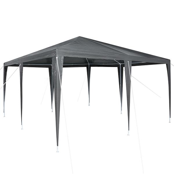 Grote foto vidaxl partytent antraciet 4x4 m pe tuin en terras overige tuin en terras