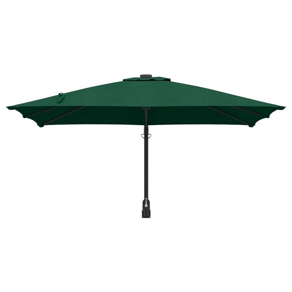 Grote foto vidaxl wandparasol groen 247 cm tuin en terras overige tuin en terras