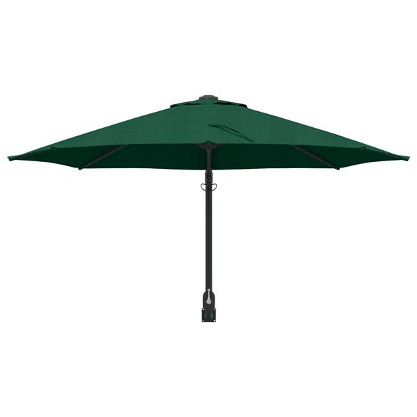 Grote foto vidaxl wandparasol groen 250 cm tuin en terras overige tuin en terras