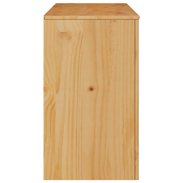 Grote foto vidaxl ladekast drammen 111x43x73 5 cm massief grenenhout kinderen en baby complete kinderkamers
