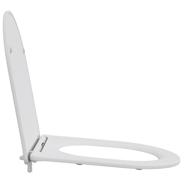 Grote foto vidaxl toiletbril soft close met quick release duroplast wit doe het zelf en verbouw sanitair