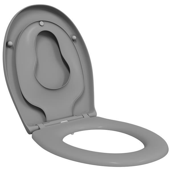 Grote foto vidaxl toiletbril met kinderzitje en quick release duroplast doe het zelf en verbouw sanitair