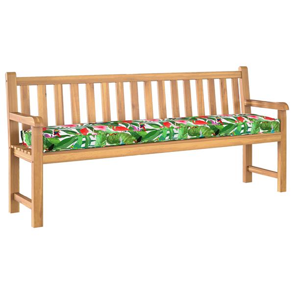 Grote foto vidaxl palletkussens 2 st bank 180x40x8 cm jungle oxford stof huis en inrichting woningdecoratie