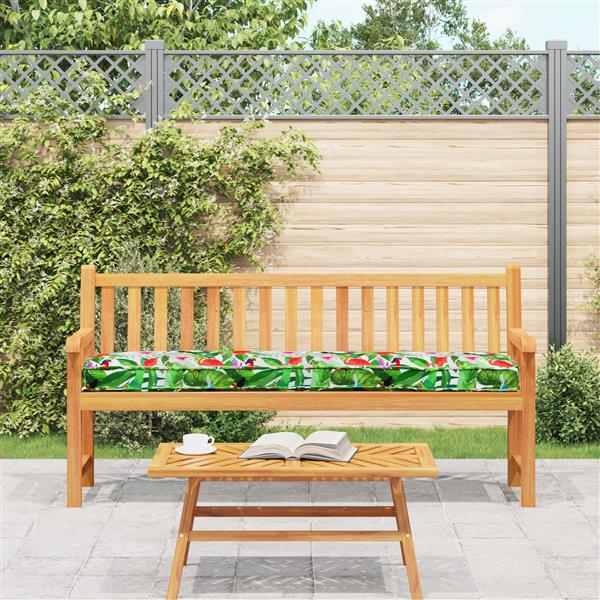Grote foto vidaxl palletkussens 2 st bank 180x40x8 cm jungle oxford stof huis en inrichting woningdecoratie