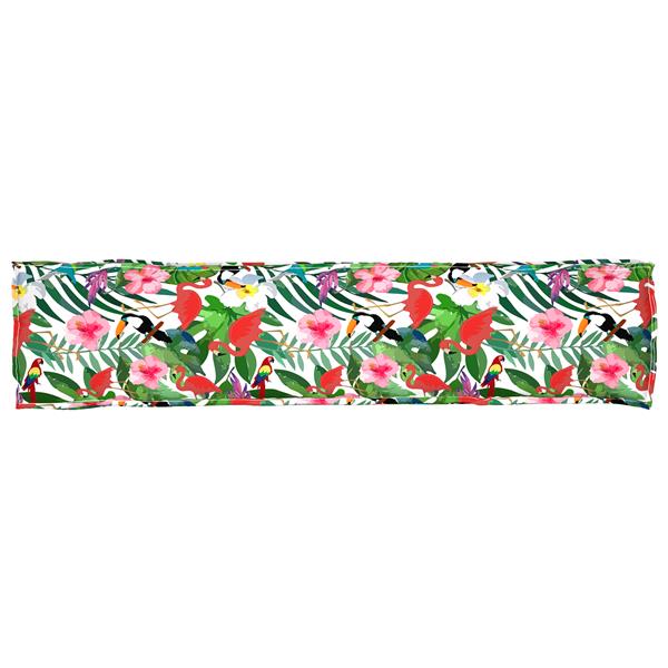 Grote foto vidaxl palletkussens 2 st bank 180x40x8 cm jungle oxford stof huis en inrichting woningdecoratie